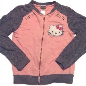 Hello Kitty Shirts & Tops - Hello Kitty Zip Up Sweater Hello Kitty Shirts & Tops - Hello Kitty Zip Up Sweater